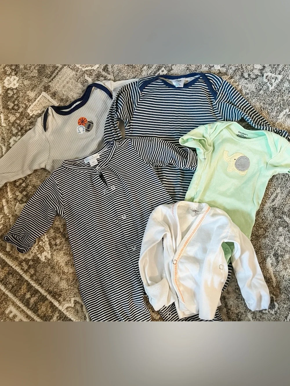 8 Piece Baby Boy Bundle